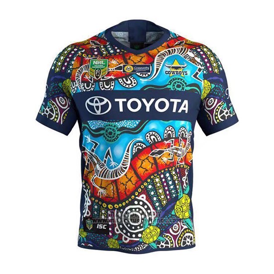Maillot North Queensland Cowboys Rugby 2018-19 Indigenous